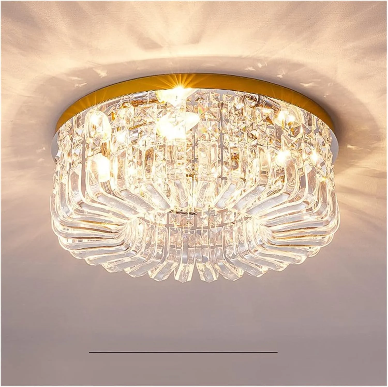 لوستر مدرن LED، چراغ سقفی LED مشکی طلایی مناسب برای اتاق خواب، اتاق نشیمن، اتاق غذاخوری، آشپزخانه، لوستر کریستالی سقفی، دکور راهرو، LED مدرن، طلایی-d50cm لوستر مدرن LED، چراغ سقفی LED مشکی طلایی مناسب برای اتاق خواب، اتاق نشیمن، اتاق غذاخوری، آشپزخانه، لوستر کریستالی سقفی، دکور راهرو، LED مدرن، طلایی-d50cm