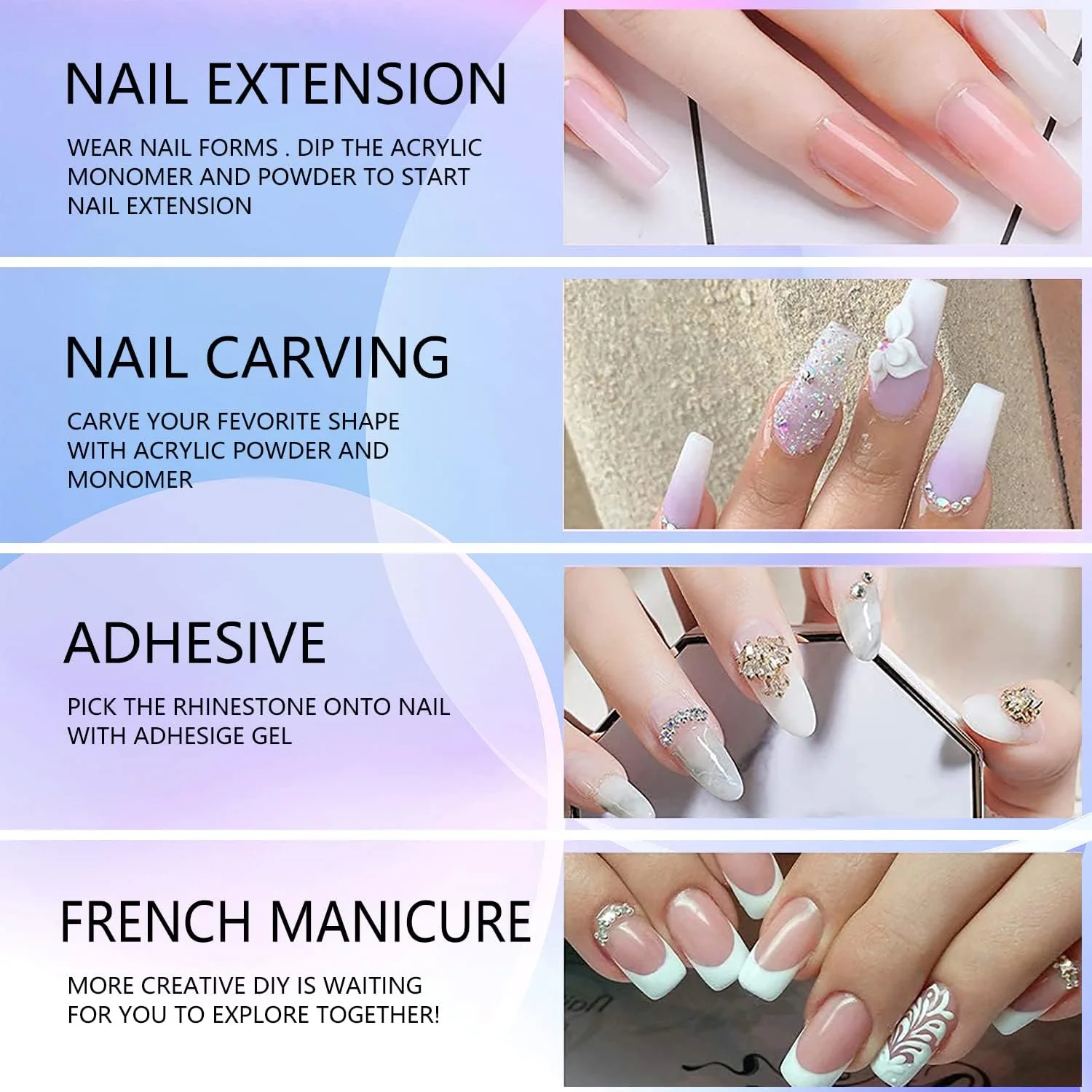 مایع لیکوئید کاشت ناخن مونومر MAGIC ARMOR - مایع لیکوئید ناخن اکریلیک برای پودر اکریلیک، مایع لیکوئید مونومر حرفه ای اکریلیک ناخن 3 عددی 60 میلی لیتر مناسب برای مبتدیان اکستنشن ناخن سالن، زمان خشک شدن سریع و بدون زردی مایع لیکوئید کاشت ناخن مونومر MAGIC ARMOR - مایع لیکوئید ناخن اکریلیک برای پودر اکریلیک، مایع لیکوئید مونومر حرفه ای اکریلیک ناخن 3 عددی 60 میلی لیتر مناسب برای مبتدیان اکستنشن ناخن سالن، زمان خشک شدن سریع و بدون زردی