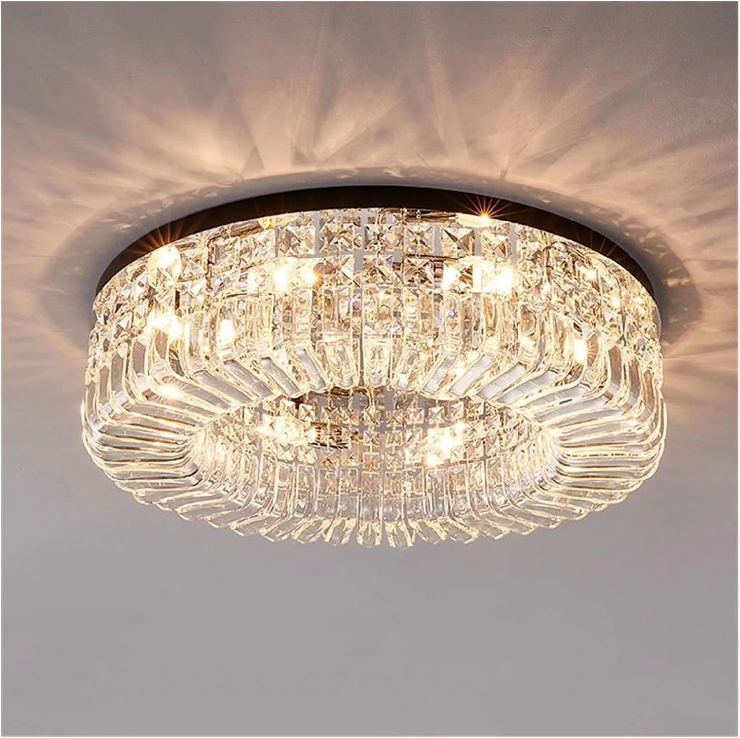 لوستر مدرن LED، چراغ سقفی LED مشکی طلایی مناسب برای اتاق خواب، اتاق نشیمن، اتاق غذاخوری، آشپزخانه، لوستر کریستالی سقفی، دکور راهرو، LED مدرن، مشکی-d50cm لوستر مدرن LED، چراغ سقفی LED مشکی طلایی مناسب برای اتاق خواب، اتاق نشیمن، اتاق غذاخوری، آشپزخانه، لوستر کریستالی سقفی، دکور راهرو، LED مدرن، مشکی-d50cm