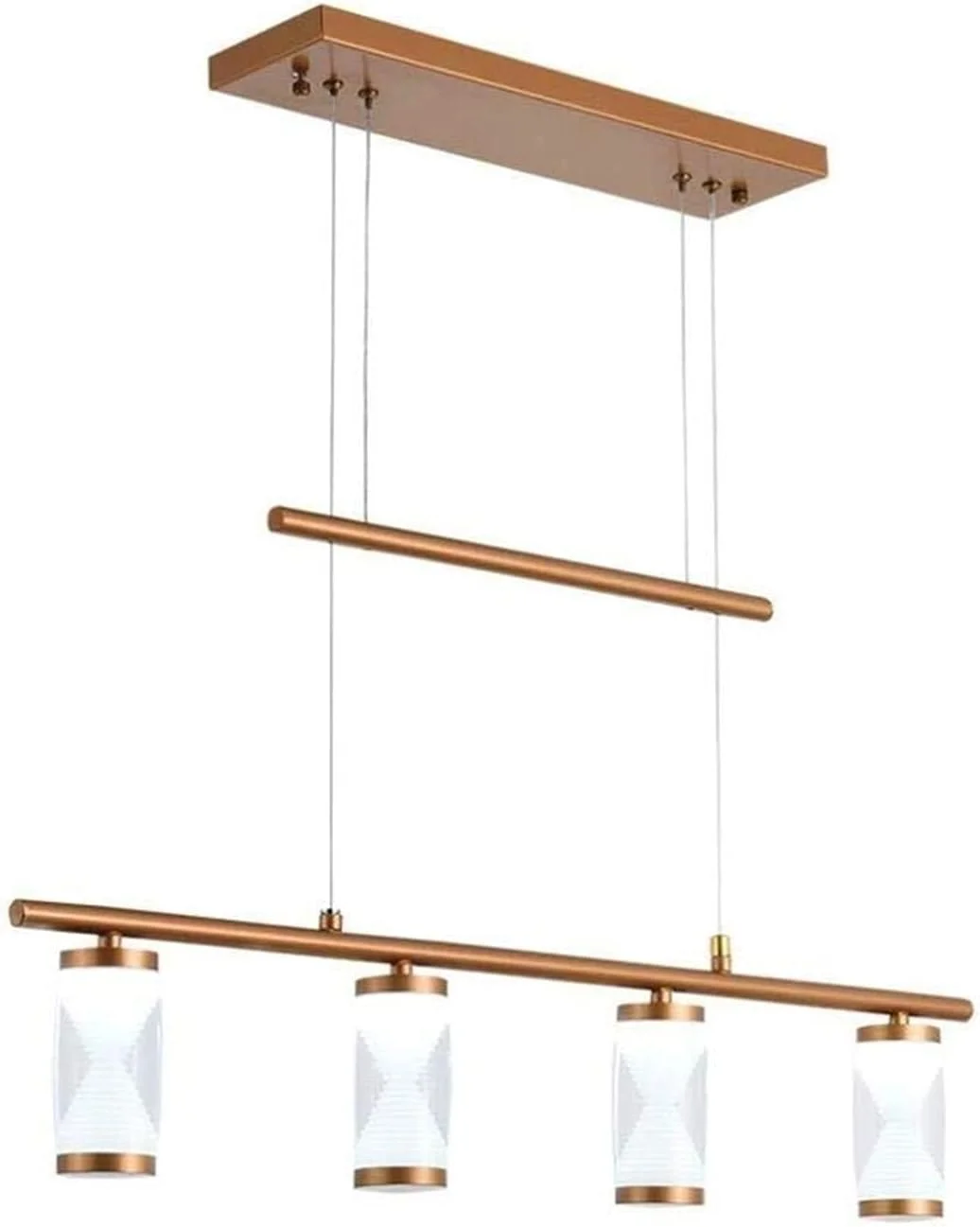 چراغ سقفی، چراغ آویز مدرن ال ای دی L72cm مناسب اتاق ناهارخوری، اتاق مطالعه، اتاق نشیمن، دفتر کار، چراغ آویز 4 شاخه آهن قهوه ای 20 وات نور سفید چراغ سقفی، چراغ آویز مدرن ال ای دی L72cm مناسب اتاق ناهارخوری، اتاق مطالعه، اتاق نشیمن، دفتر کار، چراغ آویز 4 شاخه آهن قهوه ای 20 وات نور سفید