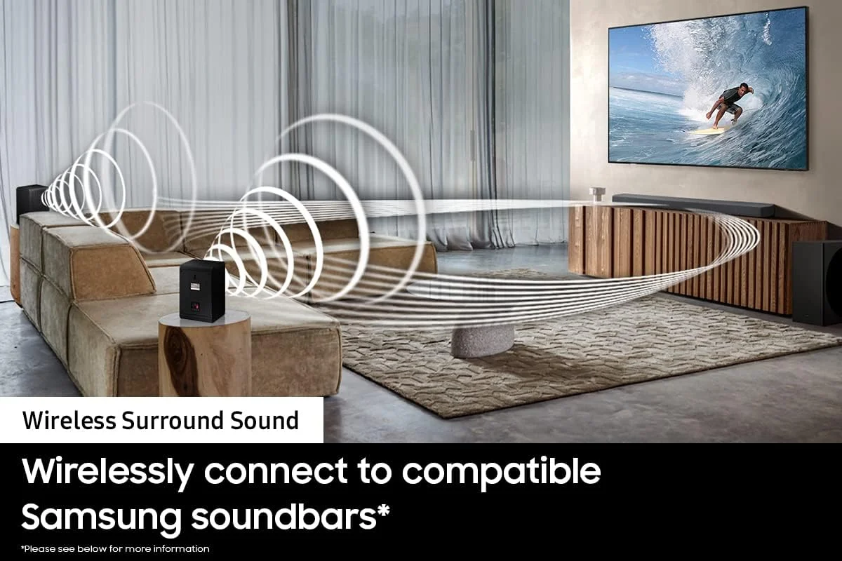 کیت بلندگوی بی سیم عقب SAMSUNG SWA-9200S، سیستم ساندبار را به تجربه صدای فراگیر واقعی ارتقا دهید، 2022