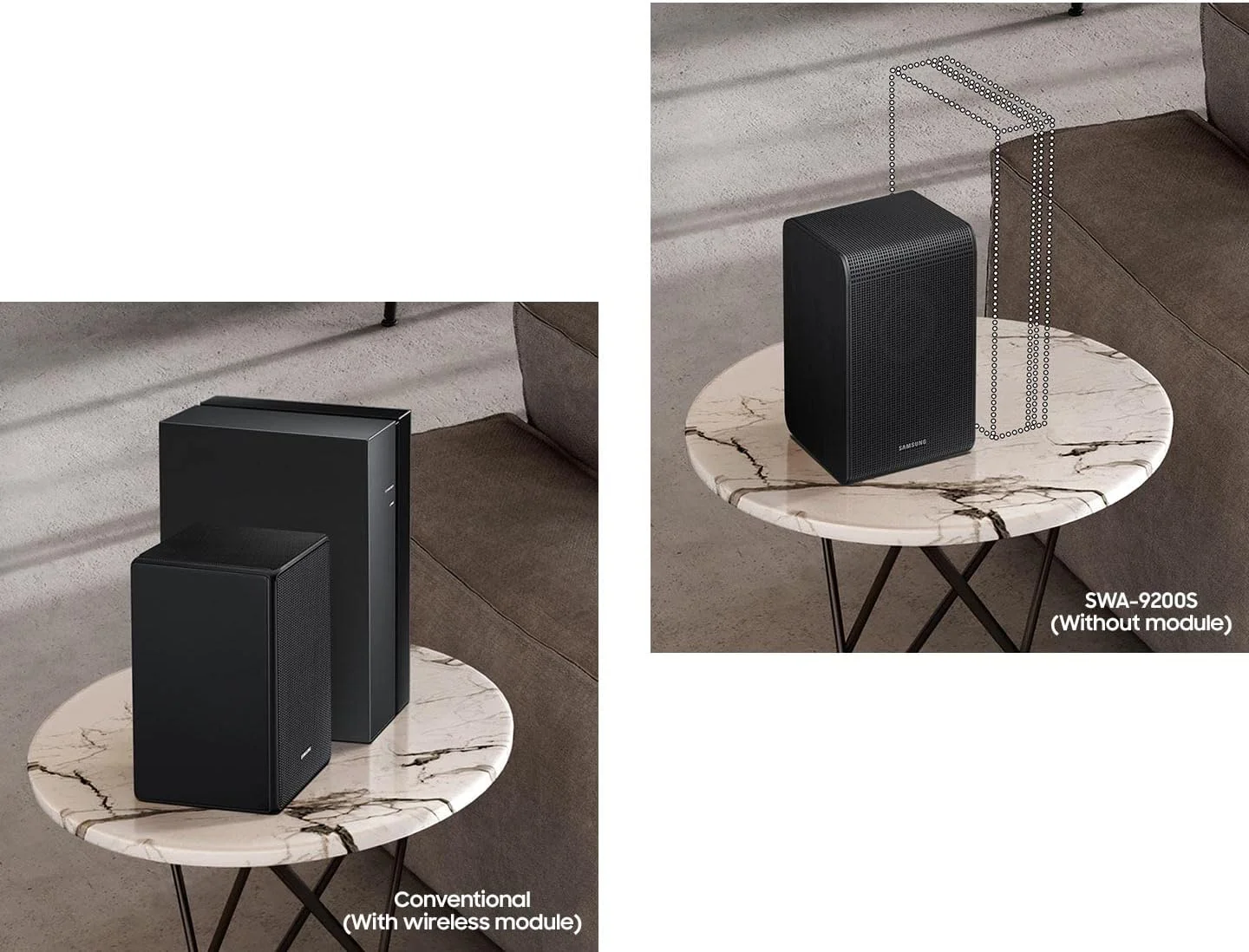 کیت بلندگوی بی سیم عقب SAMSUNG SWA-9200S، سیستم ساندبار را به تجربه صدای فراگیر واقعی ارتقا دهید، 2022