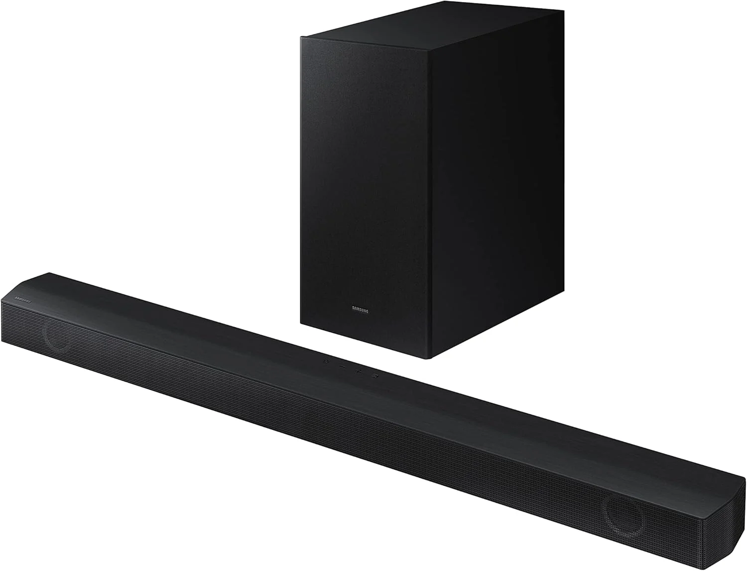 ساندبار سری B سامسونگ، B550، 2.1 کاناله، ساب ووفر، Dolby Audio/DTS Virtual:X، تقویت باس، Adaptive Sound Lite، HW-B550/ZN (نسخه امارات - 2022) ساندبار سری B سامسونگ، B550، 2.1 کاناله، ساب ووفر، Dolby Audio/DTS Virtual:X، تقویت باس، Adaptive Sound Lite، HW-B550/ZN (نسخه امارات - 2022)