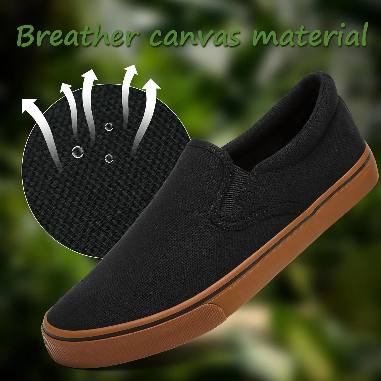 کفش‌های کالج مردانه یاگیان، کفش‌های کتانی لغزنده، کفش‌های مشکی بومى، کفش‌های آبی بومى، کفش‌های مد روز غیررسمى، مشکی قهوه‌ای، سایز 8.5