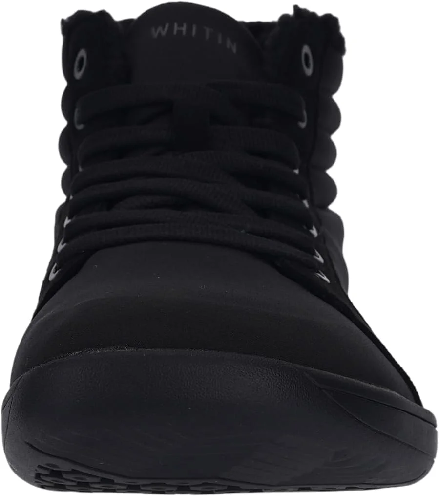 کفش های زمستانی مردانه پهن ویتین | کفش کتانی مینیمالیستی ساق بلند | زیره بدون شیب | گرمای مطلوب و محافظت