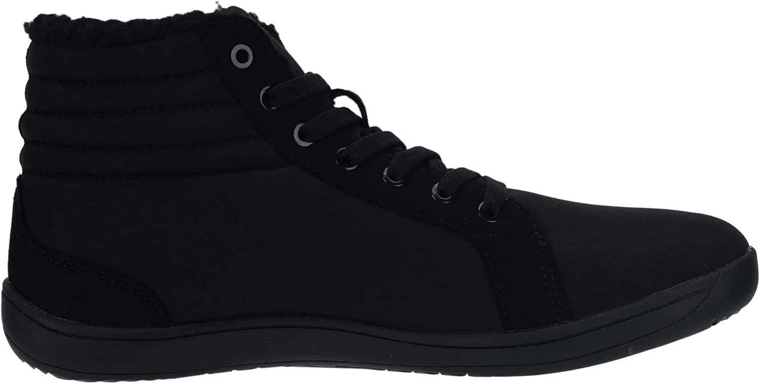 کفش های زمستانی مردانه پهن ویتین | کفش کتانی مینیمالیستی ساق بلند | زیره بدون شیب | گرمای مطلوب و محافظت