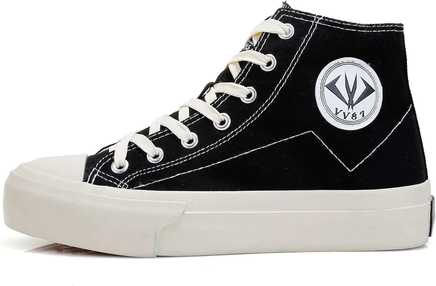 کفش های کتانی ساق بلند کلاسیک و راحت VV87، شیک، سبک وزن و مناسب پیاده روی روزمره، унисекс