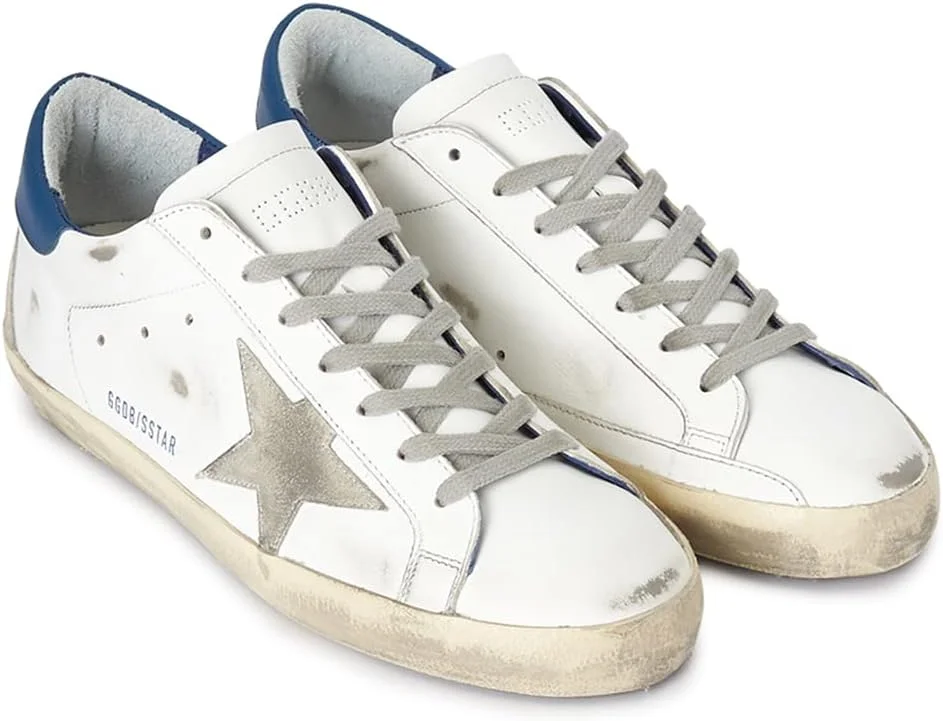 کفش های پیاده روی مردانه گلدن گوس، کفش های ورزشی نرم مینیمالیستی مناسب فضای باز، کتانی چرمی مد روز