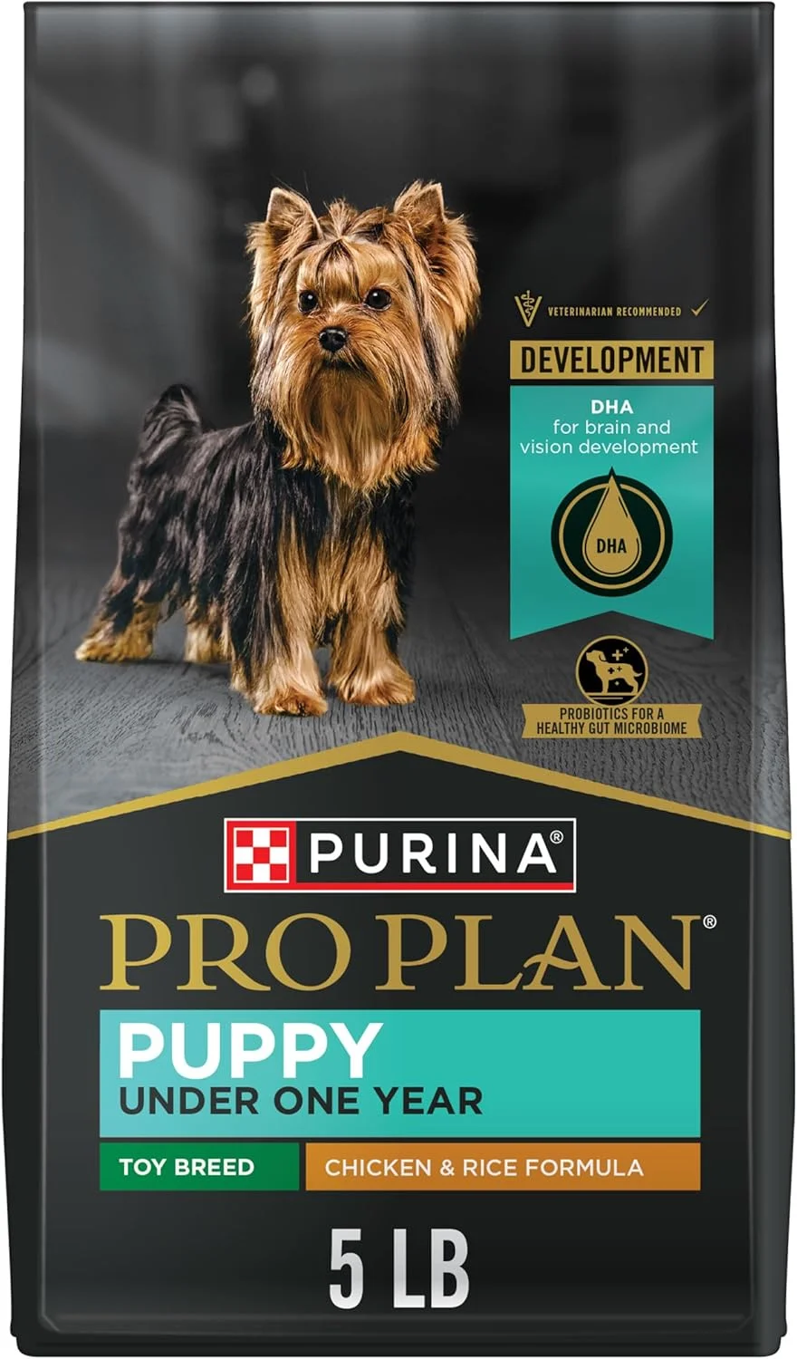 غذای خشک توله سگ Purina Pro Plan، کیسه 5 پوندی، 38100135414