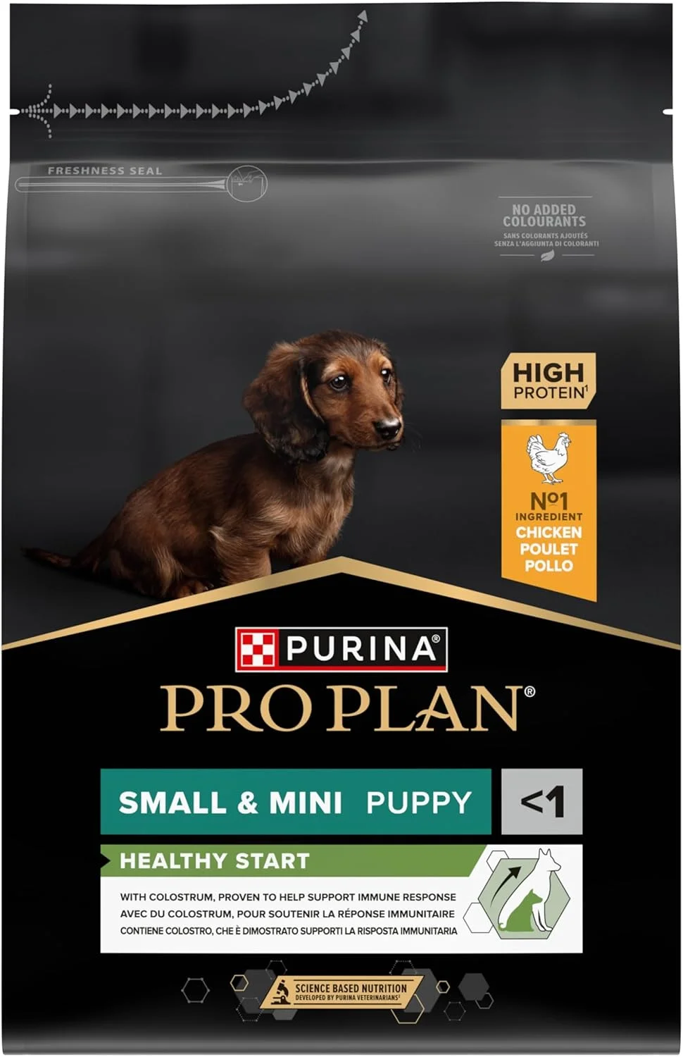 غذای خشک سگ نژاد کوچک و مینی توله سگ Purina Pro Plan Healthy Start با طعم مرغ، 3 کیلوگرم