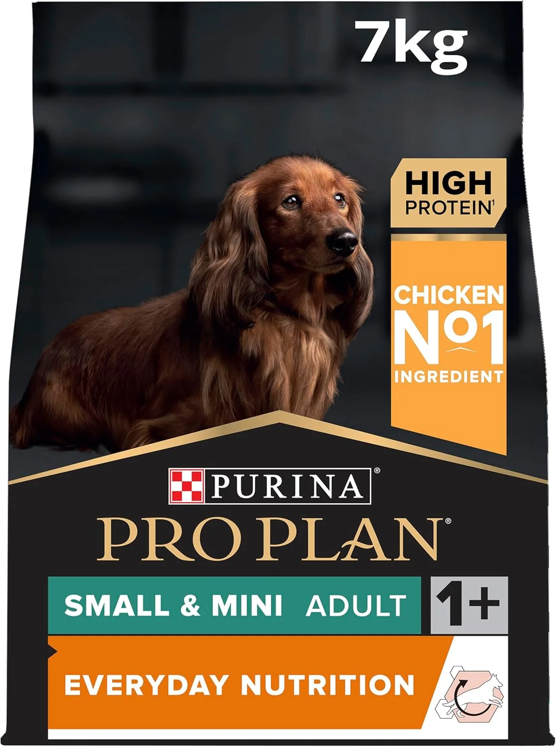 غذای خشک سگ بالغ نژاد کوچک و مینی با طعم مرغ Purina Pro Plan Everyday Nutrition، 7 کیلوگرم