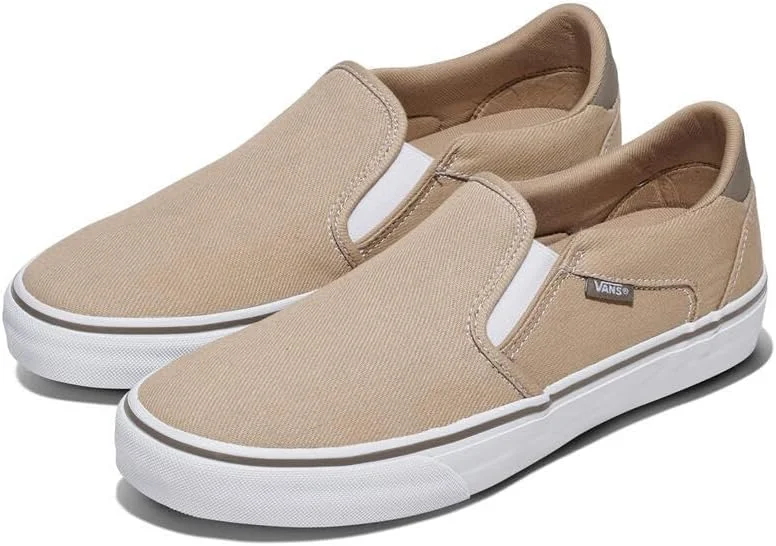 کفش اسلیپ-آن Vans Asher Deluxe | کتانی راحت برای مد، پیاده روی و استفاده روزمره، کفش مردانه