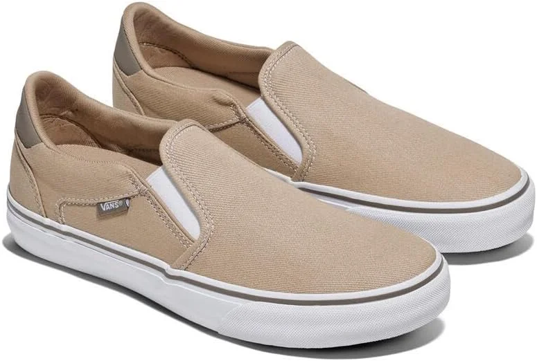 کفش اسلیپ-آن Vans Asher Deluxe | کتانی راحت برای مد، پیاده روی و استفاده روزمره، کفش مردانه