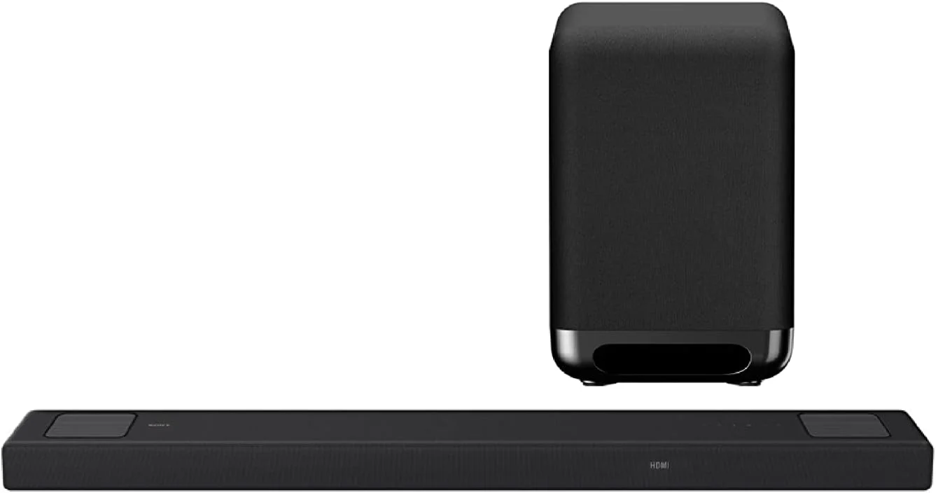 سیستم صوتی سونی HT-A5000 5.1.2 کاناله Dolby Atmos با ساندبار و ساب ووفر بی سیم 300 واتی SA SW5 مدل HT-A5000+SASW5