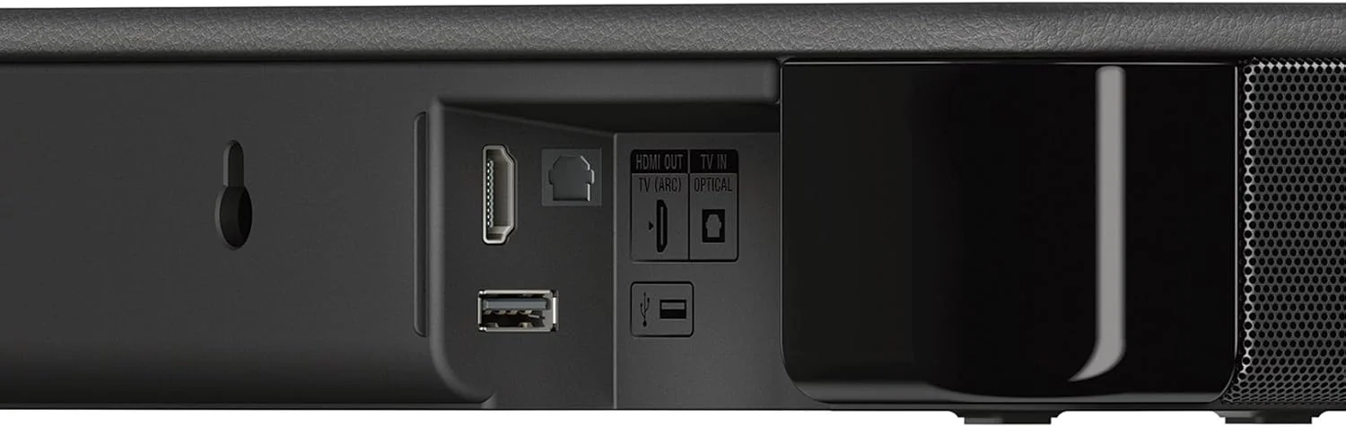 ساندبار 2 کاناله سونی HT-S100F با فناوری بلوتوث، جمع و جور، مناسب برای استفاده در منزل و محل کار با صدای واضح ساندبار 2 کاناله سونی HT-S100F با فناوری بلوتوث، جمع و جور، مناسب برای استفاده در منزل و محل کار با صدای واضح