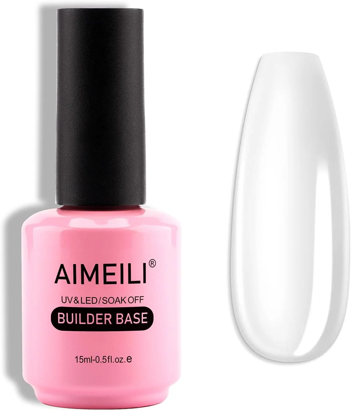 ژل بیس سازنده ناخن شفاف AIMEILI، 7 در 1 در یک بطری برای اکستنشن ناخن، لایه پایه، ترمیم ناخن، تقویت کننده ناخن، چسب تزئینی، ژل اکستنشن سریع، بدون Hema، بدون تست حیوانی، وگان، 15 میلی لیتر ژل بیس سازنده ناخن شفاف AIMEILI، 7 در 1 در یک بطری برای اکستنشن ناخن، لایه پایه، ترمیم ناخن، تقویت کننده ناخن، چسب تزئینی، ژل اکستنشن سریع، بدون Hema، بدون تست حیوانی، وگان، 15 میلی لیتر