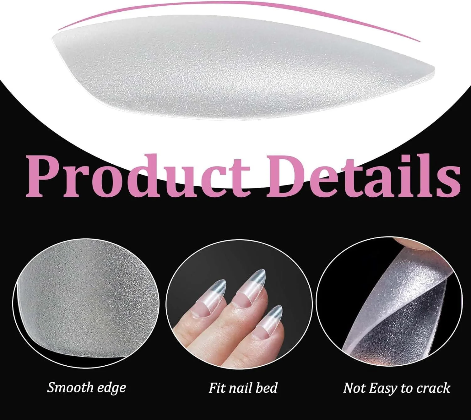 300 عدد استریپ ناخن ژلی با لبه فرانسوی کوتاه - ناخن مصنوعی ضد آب برای اکستنشن، هنر ناخن ژلی فوتوتراپی بادوام برای سالن و مانیکور خانگی، استفاده آسان 300 عدد استریپ ناخن ژلی با لبه فرانسوی کوتاه - ناخن مصنوعی ضد آب برای اکستنشن، هنر ناخن ژلی فوتوتراپی بادوام برای سالن و مانیکور خانگی، استفاده آسان