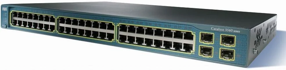 سوئیچ 48 پورت سیسکو مدل WS-C3560-48TS-S Catalyst 3560-48TS SMI