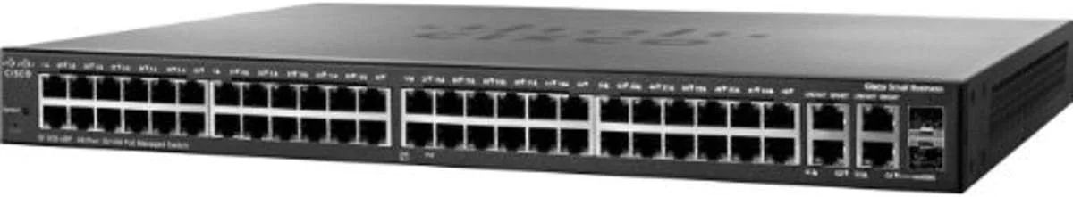 سوئیچ مدیریتی 48 پورت 10/100 سیسکو با آپلینک گیگابیتی (SRW248G4-K9-NA)