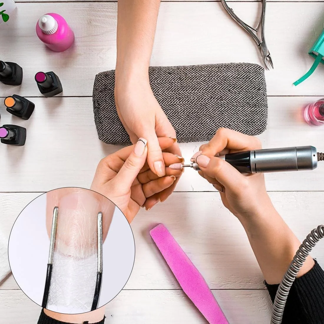 رامگلیو بسته 100 عددی فیبر ناخن برای اکستنشن ناخن، کیت ژل فایبرگلاس ابریشمی اکستنشن ناخن، ناخن مصنوعی، ابزار سالن مانیکور برای هنر ناخن ژلی UV رامگلیو بسته 100 عددی فیبر ناخن برای اکستنشن ناخن، کیت ژل فایبرگلاس ابریشمی اکستنشن ناخن، ناخن مصنوعی، ابزار سالن مانیکور برای هنر ناخن ژلی UV