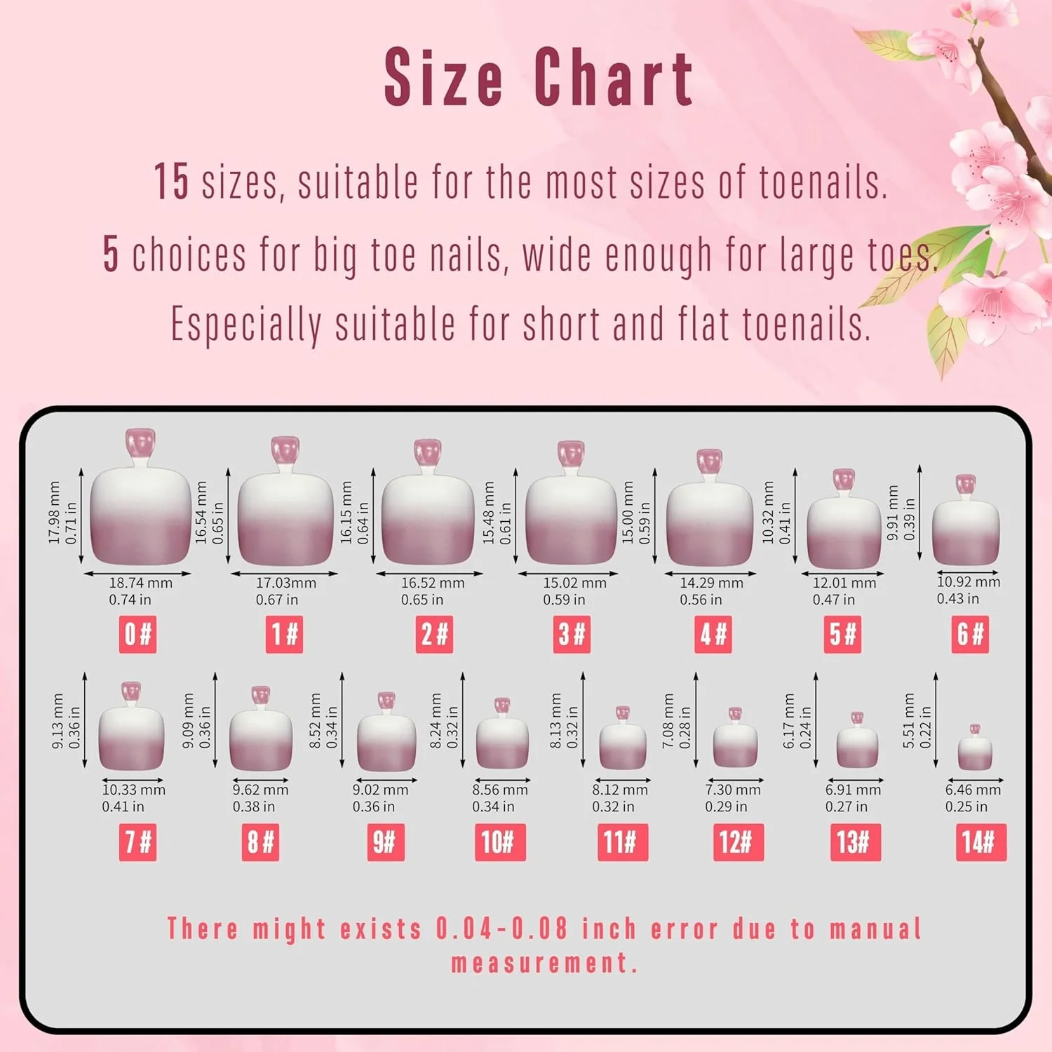 نوو اوو فرنچ تیپ آمبر ناخن انگشت پا، اکستنشن ناخن پا ژل نرم، آمبر بری مربعی گرد با پرایمر و بیس کت از قبل اعمال شده، ناخن های مصنوعی مات پوشش کامل برای DIY، 15 سایز 360 عدد نوو اوو فرنچ تیپ آمبر ناخن انگشت پا، اکستنشن ناخن پا ژل نرم، آمبر بری مربعی گرد با پرایمر و بیس کت از قبل اعمال شده، ناخن های مصنوعی مات پوشش کامل برای DIY، 15 سایز 360 عدد