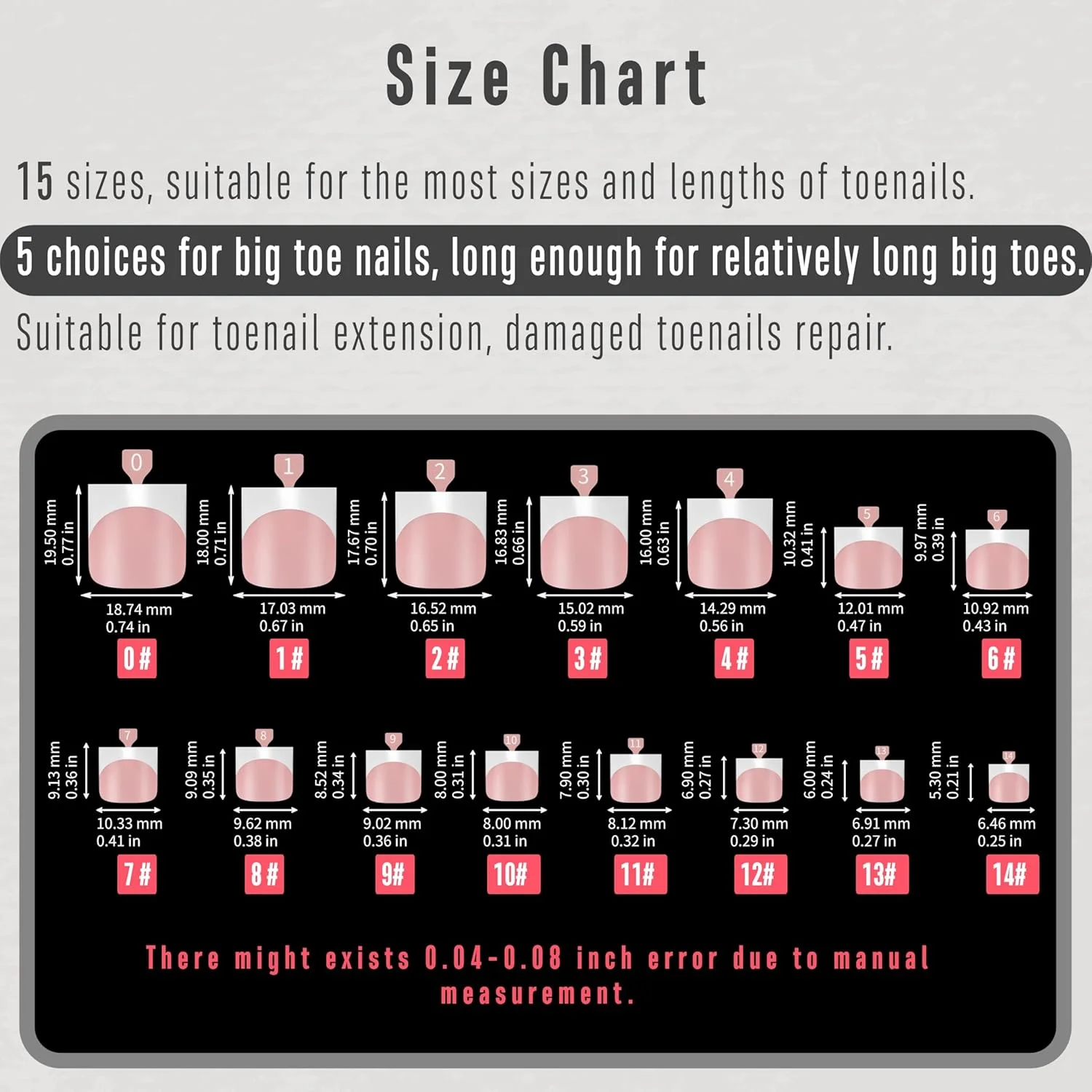 تیپ ناخن پا فرنچ MUTIOVO، ناخن مصنوعی ژلی نرم از پیش طراحی شده مربعی تیز، پرایمر و بیس کت از پیش اعمال شده صورتی پاستیلی، پوشش کامل اکریلیک برای DIY، ۱۵ سایز ۲۴۰ عدد تیپ ناخن پا فرنچ MUTIOVO، ناخن مصنوعی ژلی نرم از پیش طراحی شده مربعی تیز، پرایمر و بیس کت از پیش اعمال شده صورتی پاستیلی، پوشش کامل اکریلیک برای DIY، ۱۵ سایز ۲۴۰ عدد