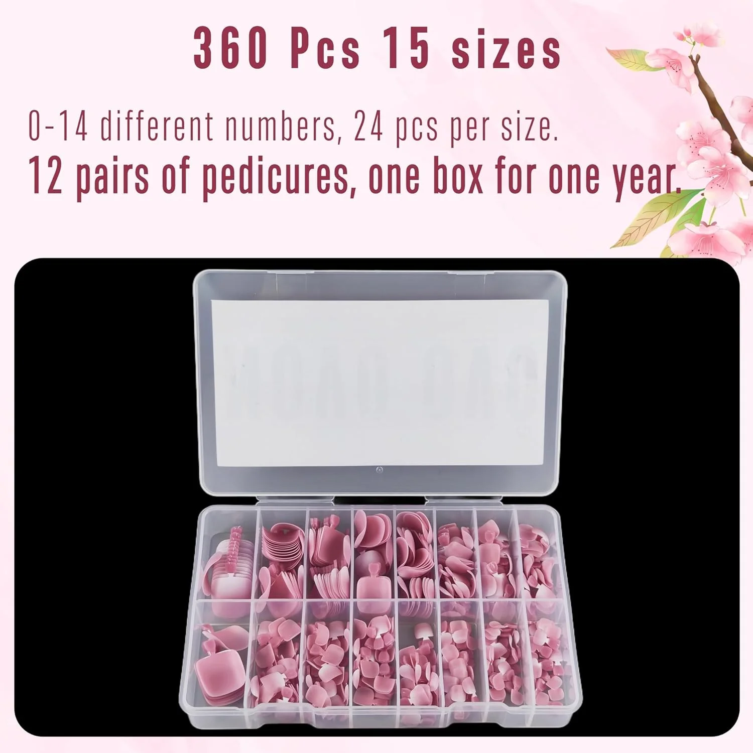 نوو اوو فرنچ تیپ آمبر ناخن انگشت پا، اکستنشن ناخن پا ژل نرم، آمبر بری مربعی گرد با پرایمر و بیس کت از قبل اعمال شده، ناخن های مصنوعی مات پوشش کامل برای DIY، 15 سایز 360 عدد نوو اوو فرنچ تیپ آمبر ناخن انگشت پا، اکستنشن ناخن پا ژل نرم، آمبر بری مربعی گرد با پرایمر و بیس کت از قبل اعمال شده، ناخن های مصنوعی مات پوشش کامل برای DIY، 15 سایز 360 عدد