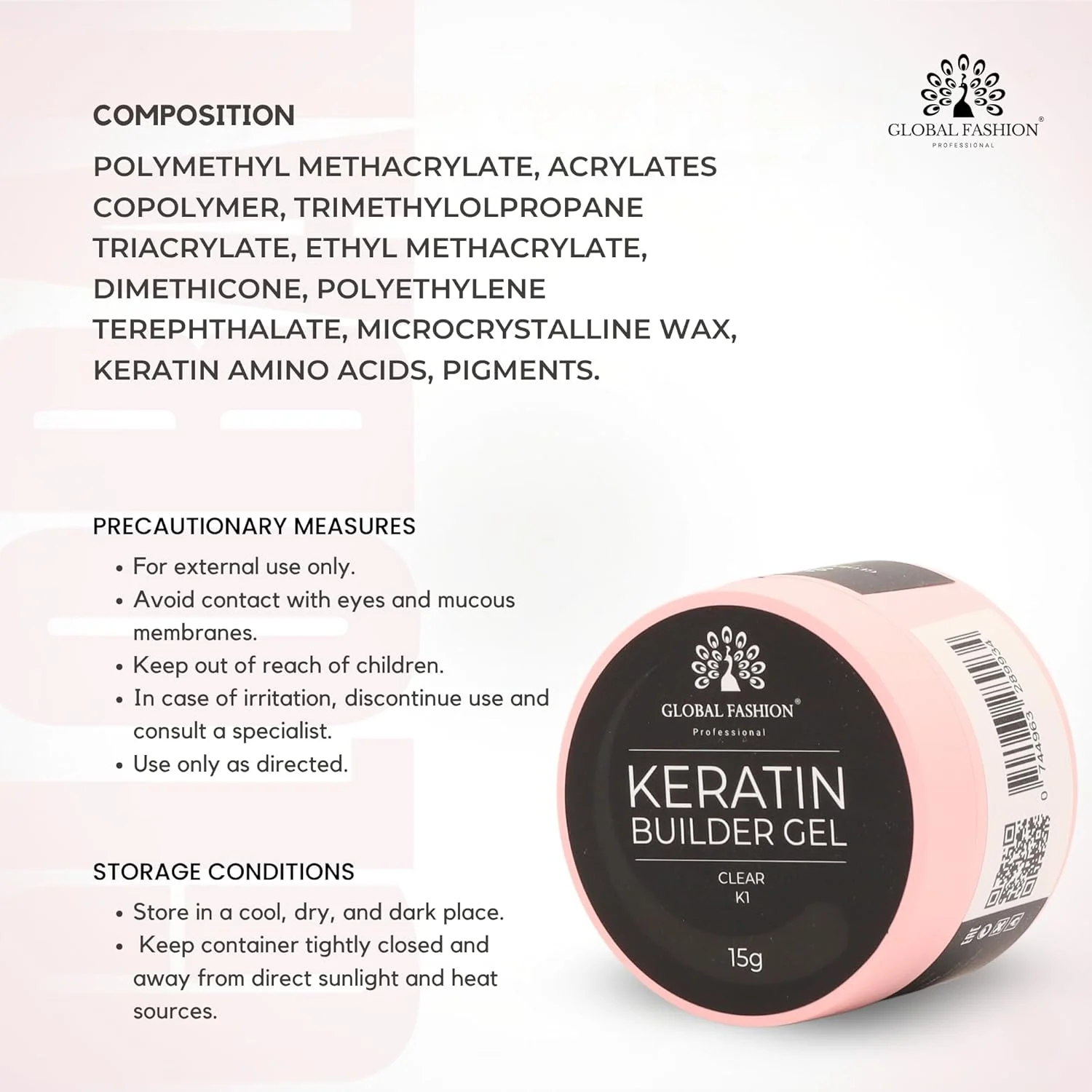 ژل کراتین سازنده 15 گرمی، ژل سخت خود تراز شونده، بادوام و قوی برای پوشش، اکستنشن و ترمیم ناخن، درمان UV LED، بدون بو، پرداخت سالنی، فرمول تقویت کننده، ماندگاری طولانی (K23 - بنفش) ژل کراتین سازنده 15 گرمی، ژل سخت خود تراز شونده، بادوام و قوی برای پوشش، اکستنشن و ترمیم ناخن، درمان UV LED، بدون بو، پرداخت سالنی، فرمول تقویت کننده، ماندگاری طولانی (K23 - بنفش)