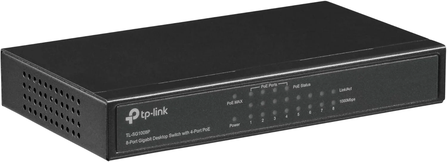 هاب-سوییچ تی پی-لینک 08 پورت مدل PT-SG1008P با سرعت 10/100/1000 هاب-سوییچ تی پی-لینک 08 پورت مدل PT-SG1008P با سرعت 10/100/1000