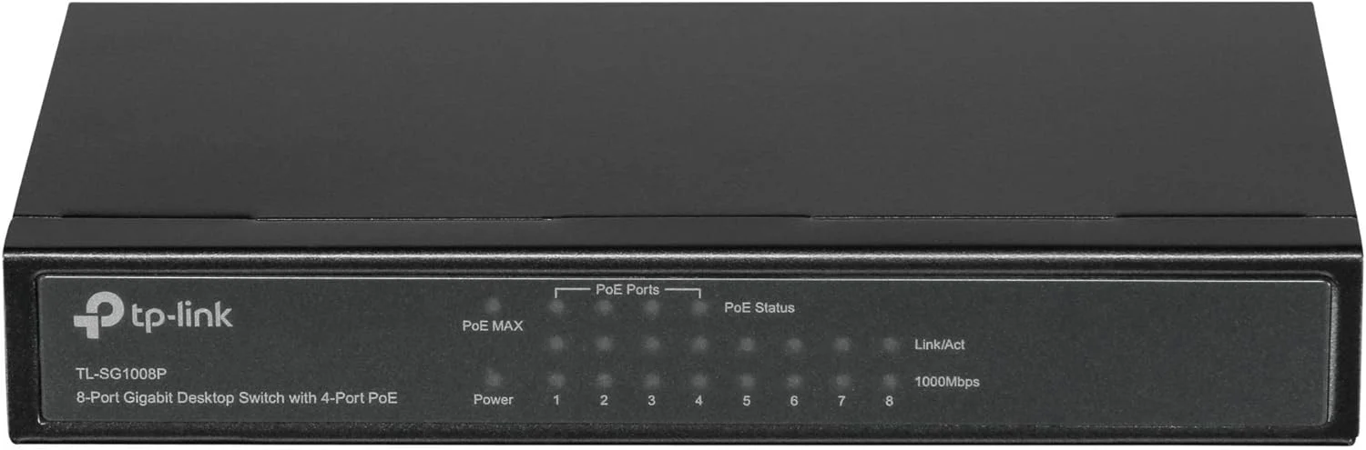 هاب-سوییچ تی پی-لینک 08 پورت مدل PT-SG1008P با سرعت 10/100/1000