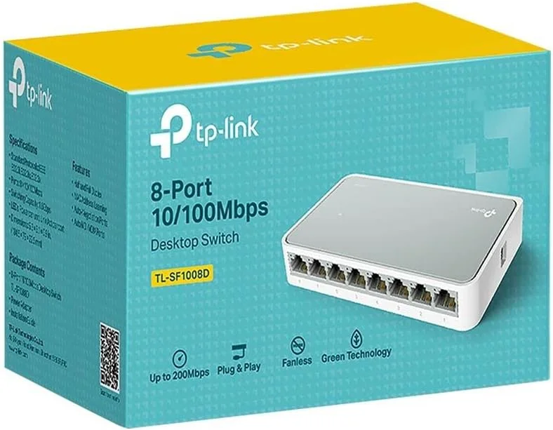 سوئیچ دسکتاپ TP-Link TL-SF1008D سوئیچ دسکتاپ TP-Link TL-SF1008D