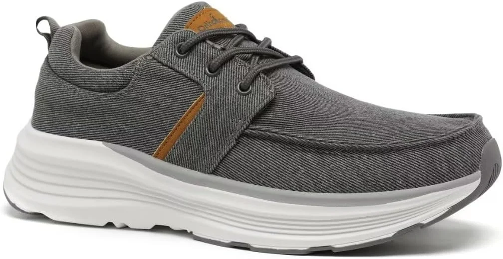 کفش پیاده روی ارتوپدی مردانه OrthoComfoot برای پلانتار فاسیایتیس، کفش های راحت با پشتیبانی قوس پا، کفش های کتانی ضخیم و مد روز EVA برای تسکین درد پا و پاشنه