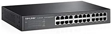 سوئیچ 24 پورت گیگابیتی 10/100/1000M تی پی-لینک مدل TL-SG1024D با قابلیت اتصال آسان
