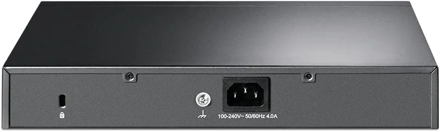سوئیچ مدیریتی PoE تی‌پی‌لینک مدل TL-SX3206HPP با 6 پورت 10 گیگ، لایه 2 پلاس، 4 پورت PoE++ با توان 200 وات، 2 اسلات SFP+ 10G، بازیابی PoE، یکپارچه با Omada SDN، مسیریابی استاتیک و IPv6