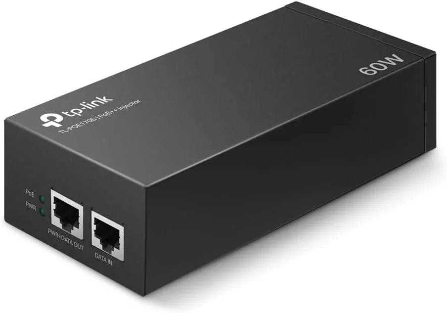 تزریق کننده گیگابیتی PoE تیپیلینک 802.3at/af | آداپتور غیر PoE به PoE | تامین برق تا 60 وات | Plug & Play | قابل نصب روی میز/دیوار | فاصله تا 100 متر (PoE170S) تزریق کننده گیگابیتی PoE تیپیلینک 802.3at/af | آداپتور غیر PoE به PoE | تامین برق تا 60 وات | Plug & Play | قابل نصب روی میز/دیوار | فاصله تا 100 متر (PoE170S)
