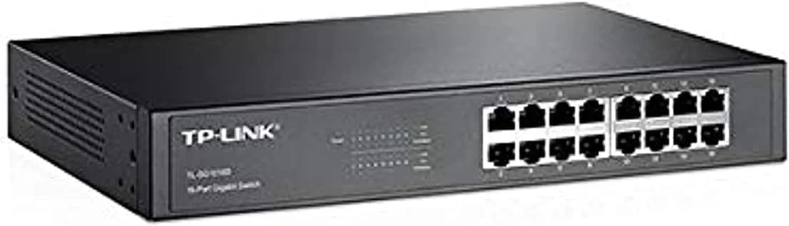 سوییچ رومیزی/رک مونت 16 پورت گیگابیتی TP-Link TL-SG1016D سوییچ رومیزی/رک مونت 16 پورت گیگابیتی TP-Link TL-SG1016D