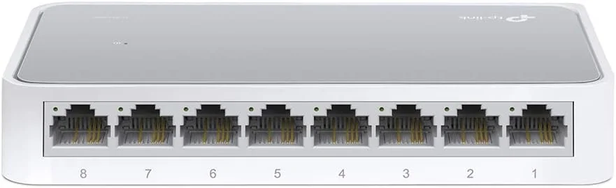 سوییچ شبکه 8 پورت دسکتاپ RJ45 اترنت سریع 10/100 مگابیت بر ثانیه تی پی-لینک (TL-SF1008D) سوییچ شبکه 8 پورت دسکتاپ RJ45 اترنت سریع 10/100 مگابیت بر ثانیه تی پی-لینک (TL-SF1008D)