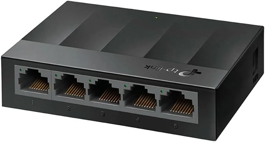 سوییچ شبکه رومیزی 5 پورت TP-Link LS1005G 10/100Mbps - مشکی