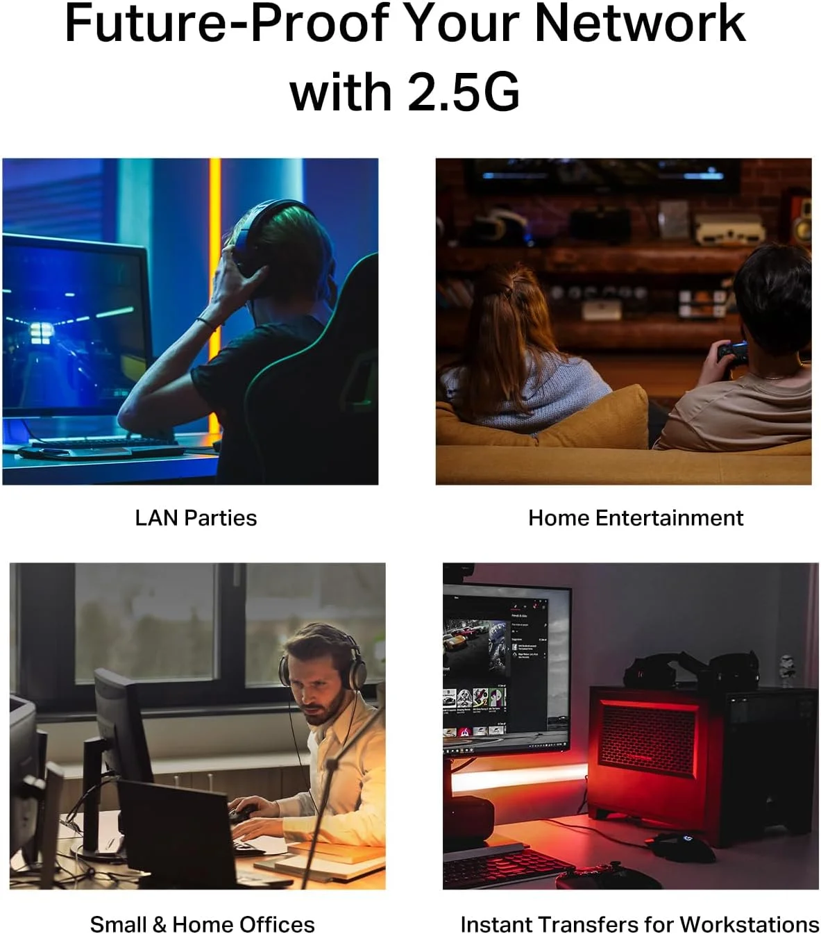 سوئیچ شبکه غیر مدیریتی 5 پورت 2.5G چند گیگابیتی TP-Link مدل TL-SG105S-M2، اسپلیتر اترنت، پهنای باند 2.5G، نصب آسان، رومیزی/قابل نصب روی دیوار، طراحی فلزی بدون فن سوئیچ شبکه غیر مدیریتی 5 پورت 2.5G چند گیگابیتی TP-Link مدل TL-SG105S-M2، اسپلیتر اترنت، پهنای باند 2.5G، نصب آسان، رومیزی/قابل نصب روی دیوار، طراحی فلزی بدون فن