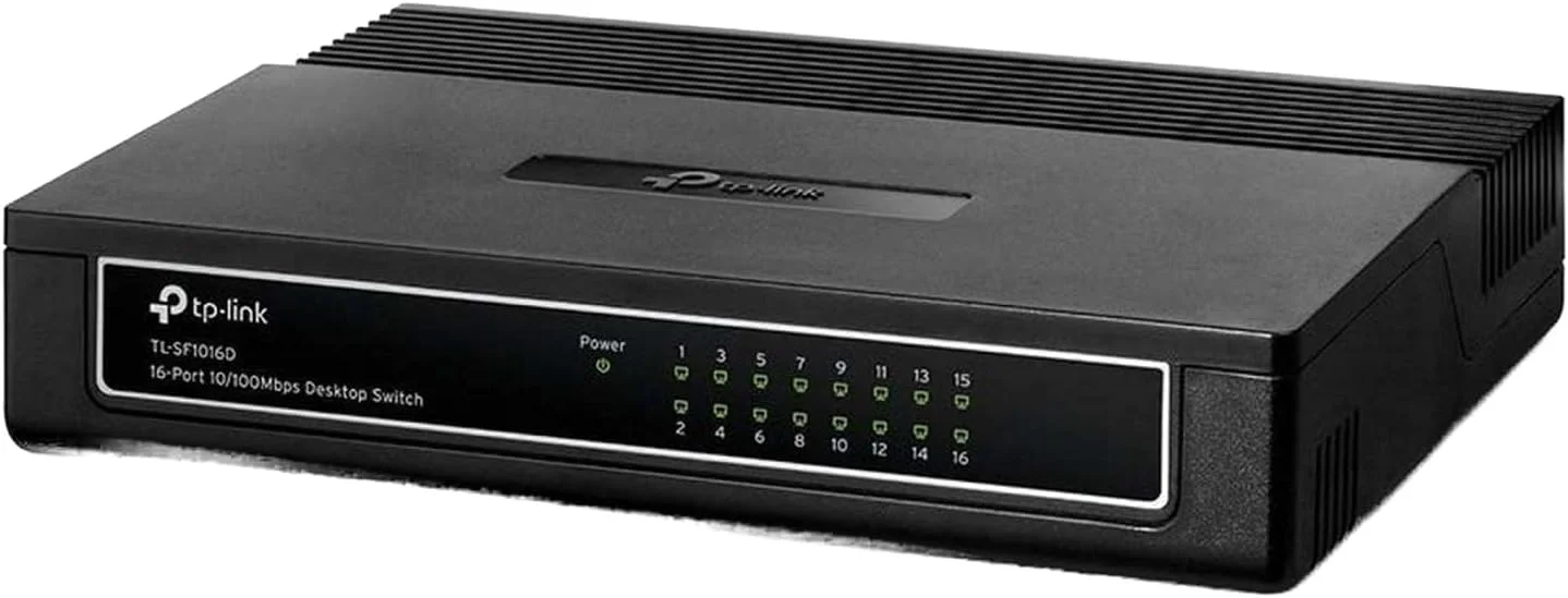 سوییچ 16 پورت RJ45 10/100 تی پی لینک مدل TL-SF1016D سوییچ 16 پورت RJ45 10/100 تی پی لینک مدل TL-SF1016D