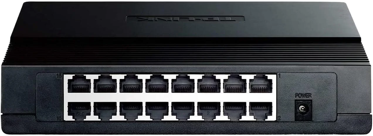 سوییچ 16 پورت RJ45 10/100 تی پی لینک مدل TL-SF1016D سوییچ 16 پورت RJ45 10/100 تی پی لینک مدل TL-SF1016D