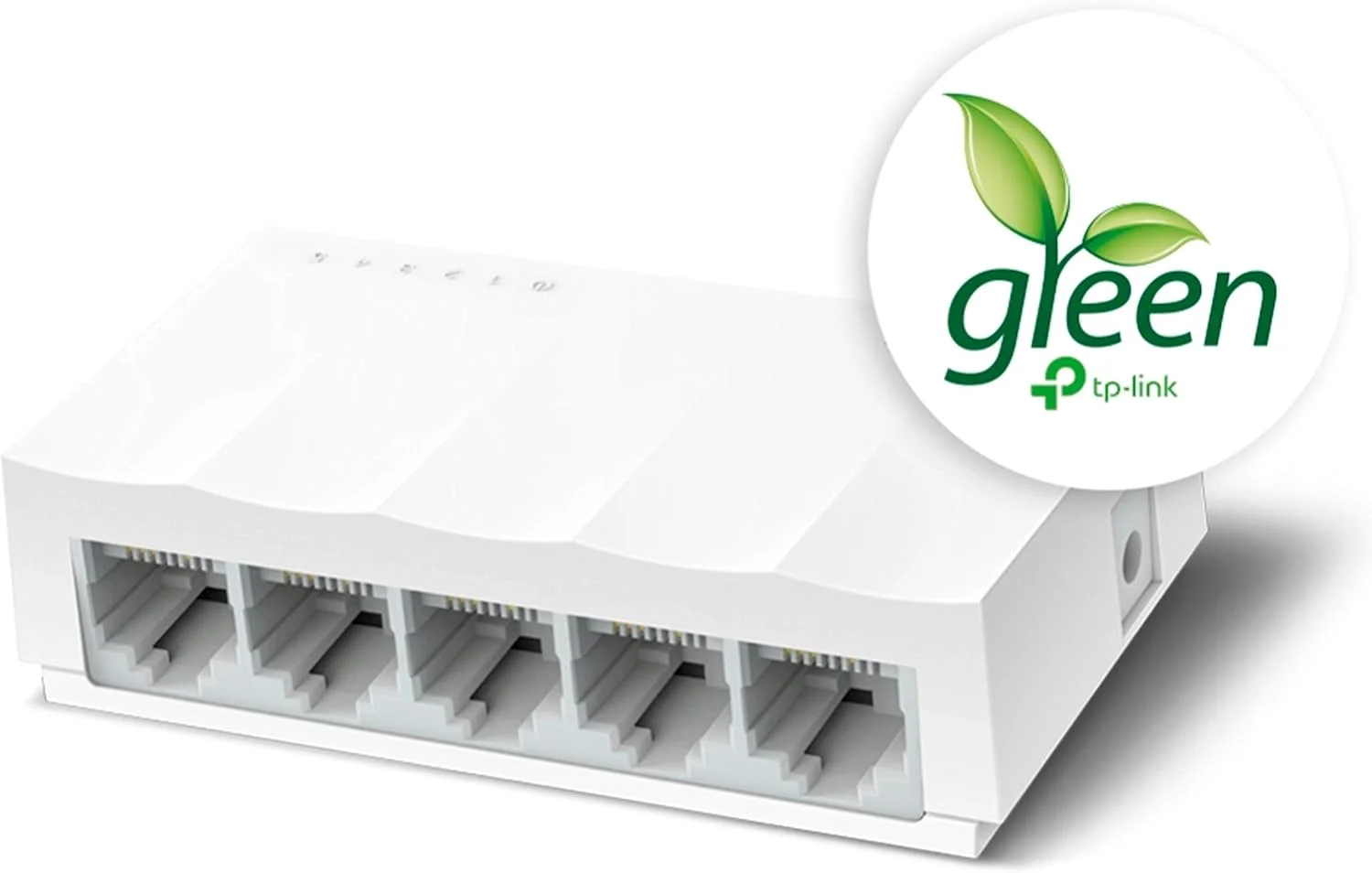 سوییچ دسکتاپ غیر مدیریتی 5 پورت TP-Link LS1005 با پورت های 10/100 مگابیت بر ثانیه، طراحی دسکتاپ، Plug and Play