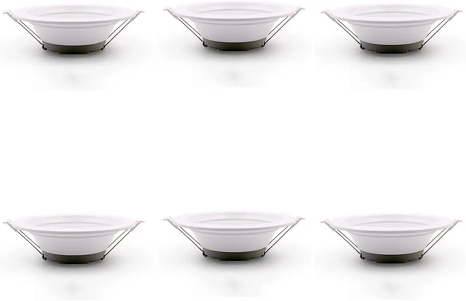 چراغ سقفی ال ای دی 6 عددی 5 وات 7 وات 12 وات 18 وات سفید گرم/سفید سرد چراغ سقفی ال ای دی داخلی AC 220V 230V 240V