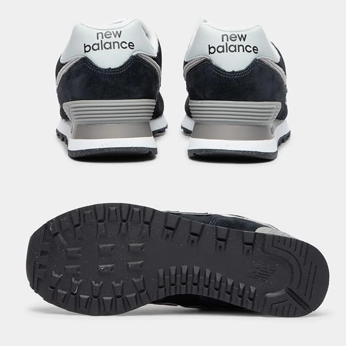 [نیو بالانس] کفش ورزشی مردانه 574 ml574 کفش مدرسه مسافرتی بازگشت به مدرسه مردانه شیک (ML574EVG (خاکستری)-D، 26.5 سانتی متر) [واردات موازی]