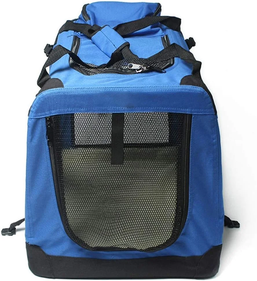 زلو-شاپ باکس حمل سگ تاشو نرم، خانه حیوانات خانگی داخل و خارج از منزل، باکس حمل خودرو، کیف حمل حیوانات خانگی، قفس سگ (سایز: M)