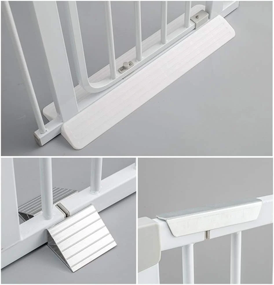 قفس سگ zlw-shop، نرده حیوانات خانگی، درب جداکننده، حصار ضد انسداد خانگی گربه و سگ، نرده محافظ داخلی، عرض قابل استفاده 68-75 سانتی متر، باز شدن دو طرفه/بدون نیاز به سوراخکاری، قفس سگ (اندازه: ارتفاع 103 سانتی متر)