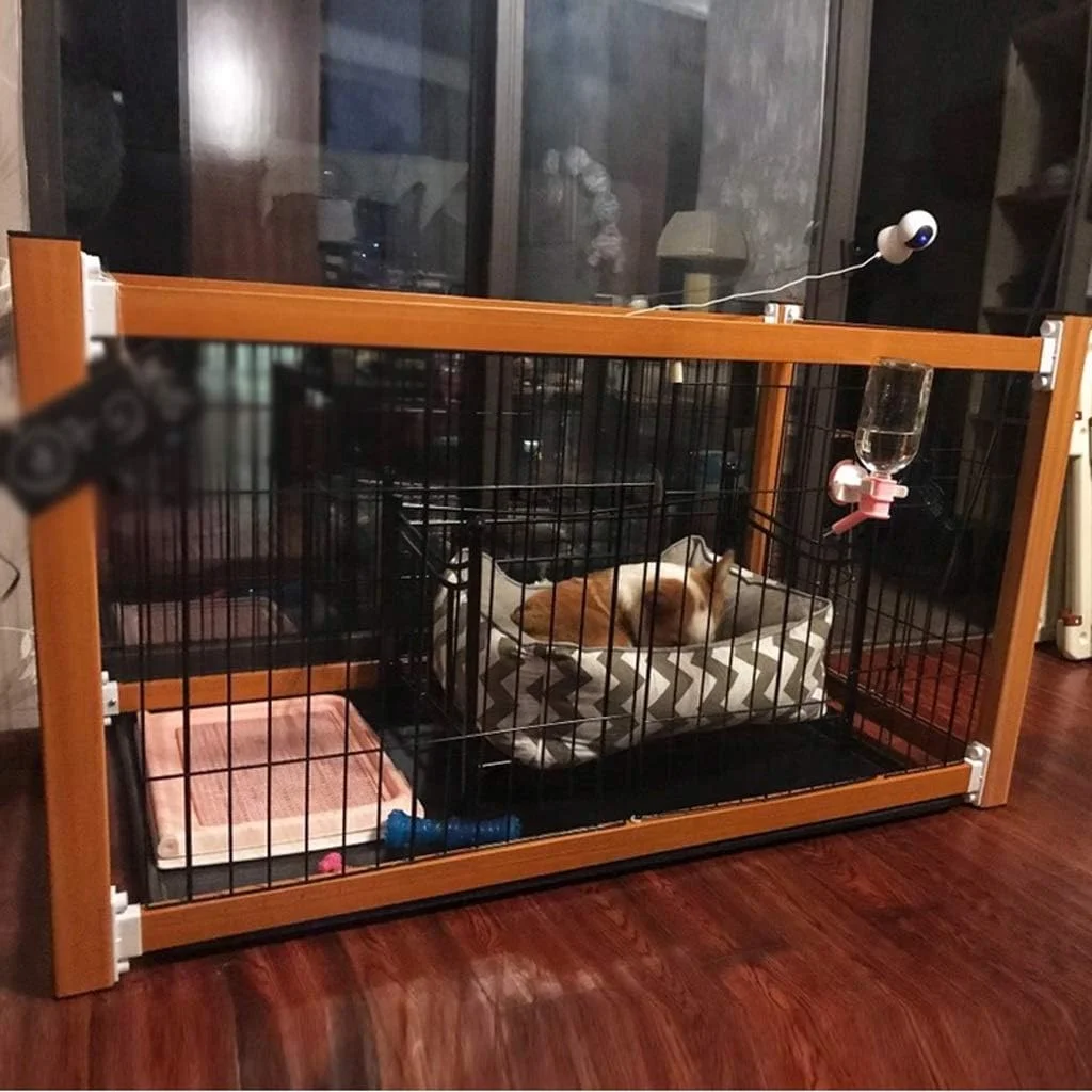 محافظ سگ ZLW-Shop، حصار سگ، قفس سگ، حصار سگ، قفس سگ، حصار جداسازی سگ (سایز: M)