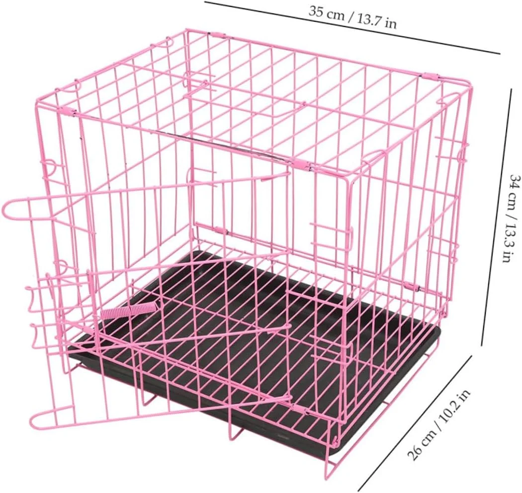 جعبه حمل حیوانات خانگی یاردوی، قفس سگ کوچک، قفس خرگوش، محفظه حیوانات خانگی داخلی/خارجی