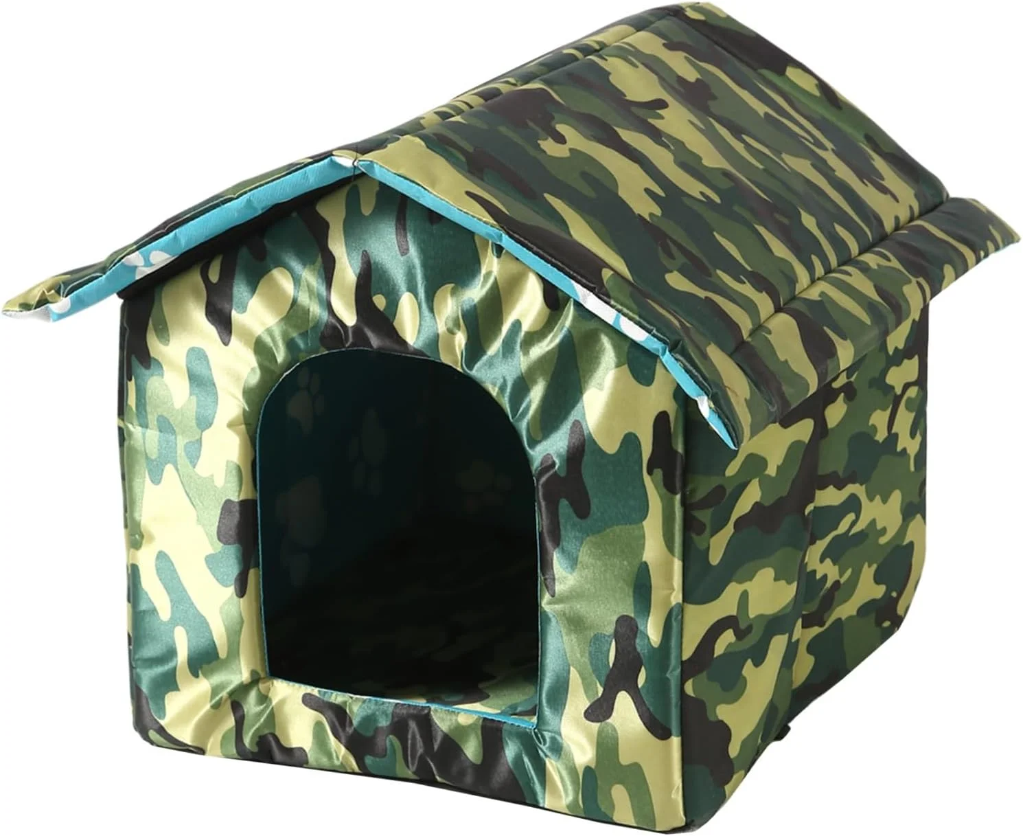 خانه حیوانات خانگی XJHKG مناسب فضای باز، تخت خواب ضد آب سگ و گربه برای سگ ها، گربه ها، خرگوش ها (چند رنگ، متوسط)