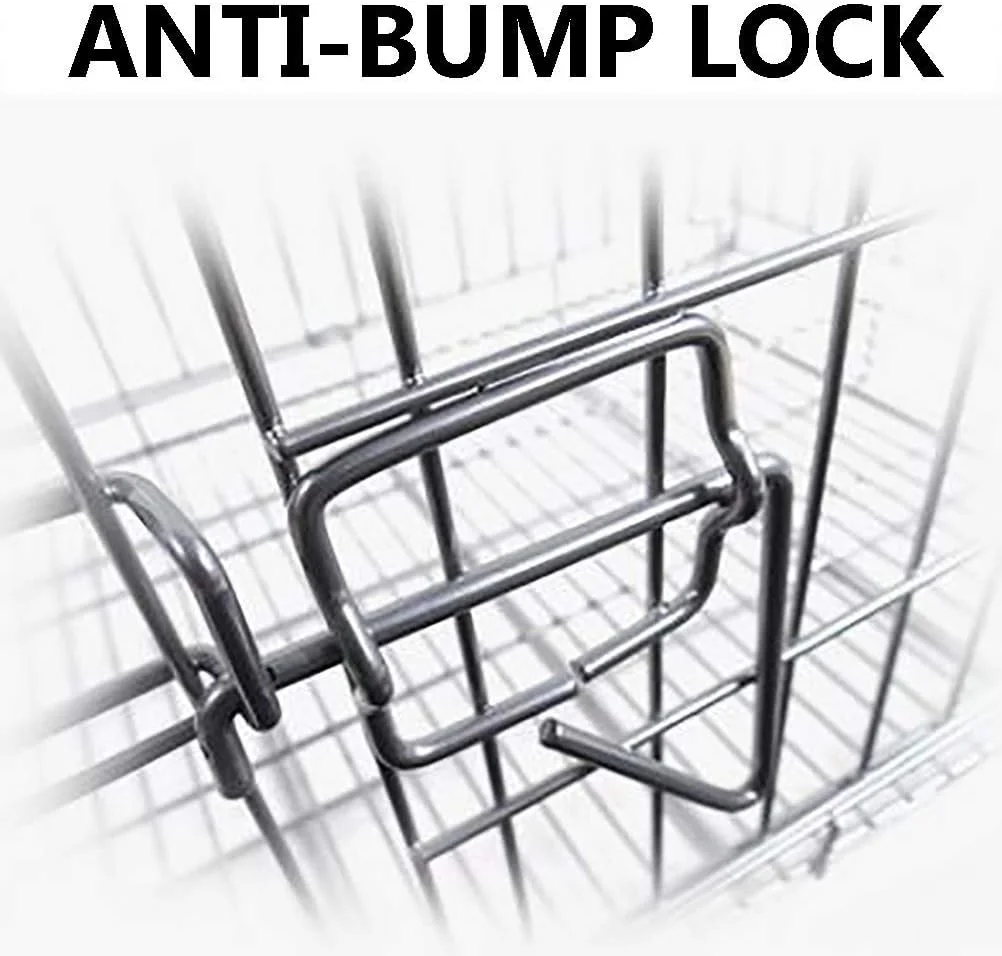 قفس سگ فلزی تاشو تک درب WYJW، قفس حمل و نقل توله سگ، جای حیوانات خانگی با سینی پلاستیکی، 5 سایز برای سگ های کوچک، متوسط ​​و بزرگ